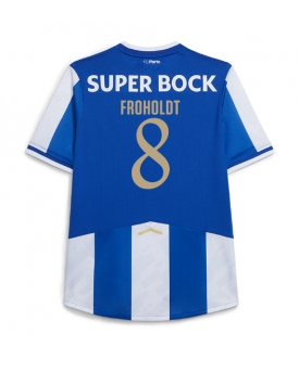 Billige Fotballdrakt Porto Victor Froholdt #8 Replika Hjemmedrakt 2025-26 Kortermet Billige Fotballdrakt Porto Victor Froholdt #8 Replika Hjemmedrakt 2025-26 Kortermet